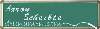 Aaron Scheible Visitenkarte
